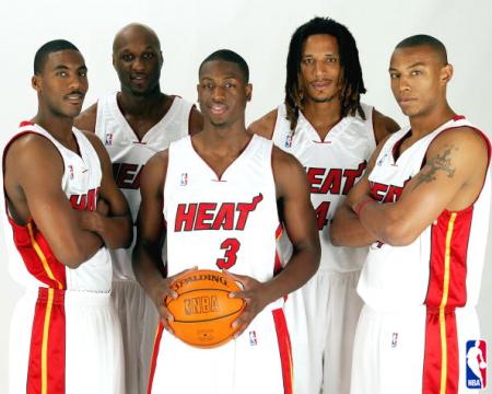 le fameux 5 majeurs des miami heats